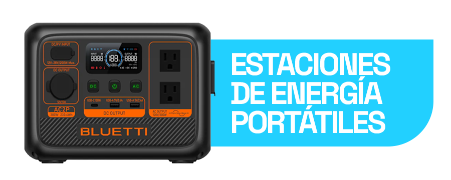 ESTACIONES DE ENERGÍA PORTÁTILES
