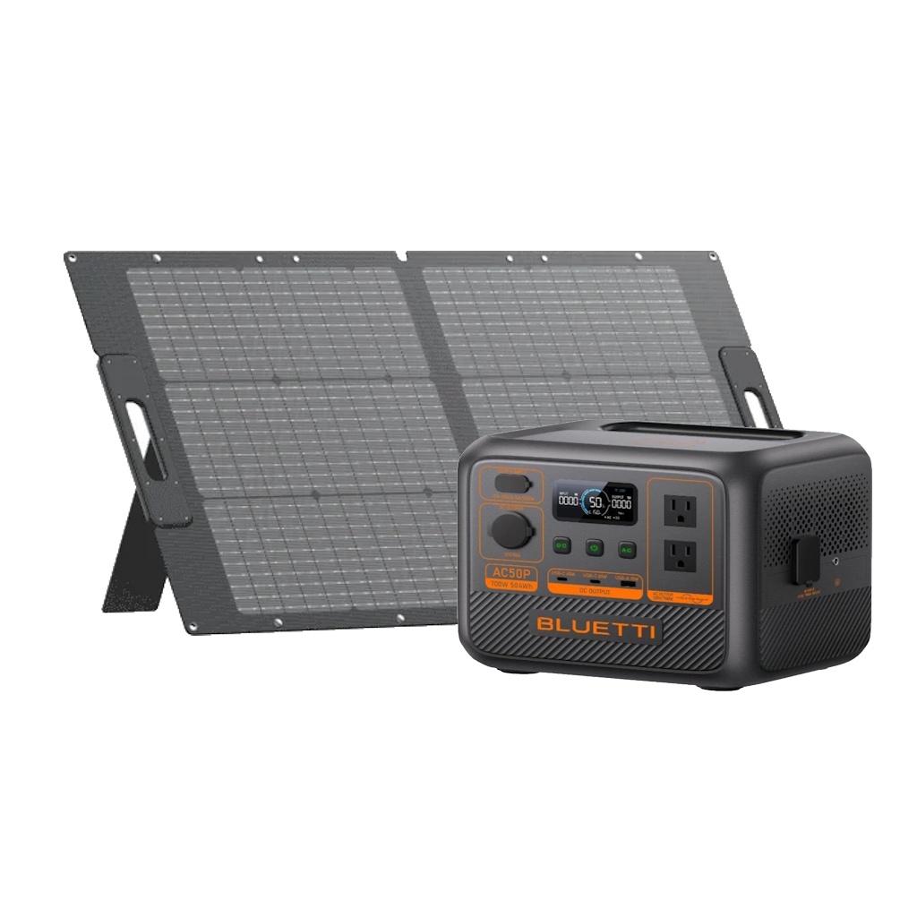 Kit Solar Bluetti AC50P 700 W + Panel PV100 100 W  - Bluetti Oficial Colombia | WattsOn