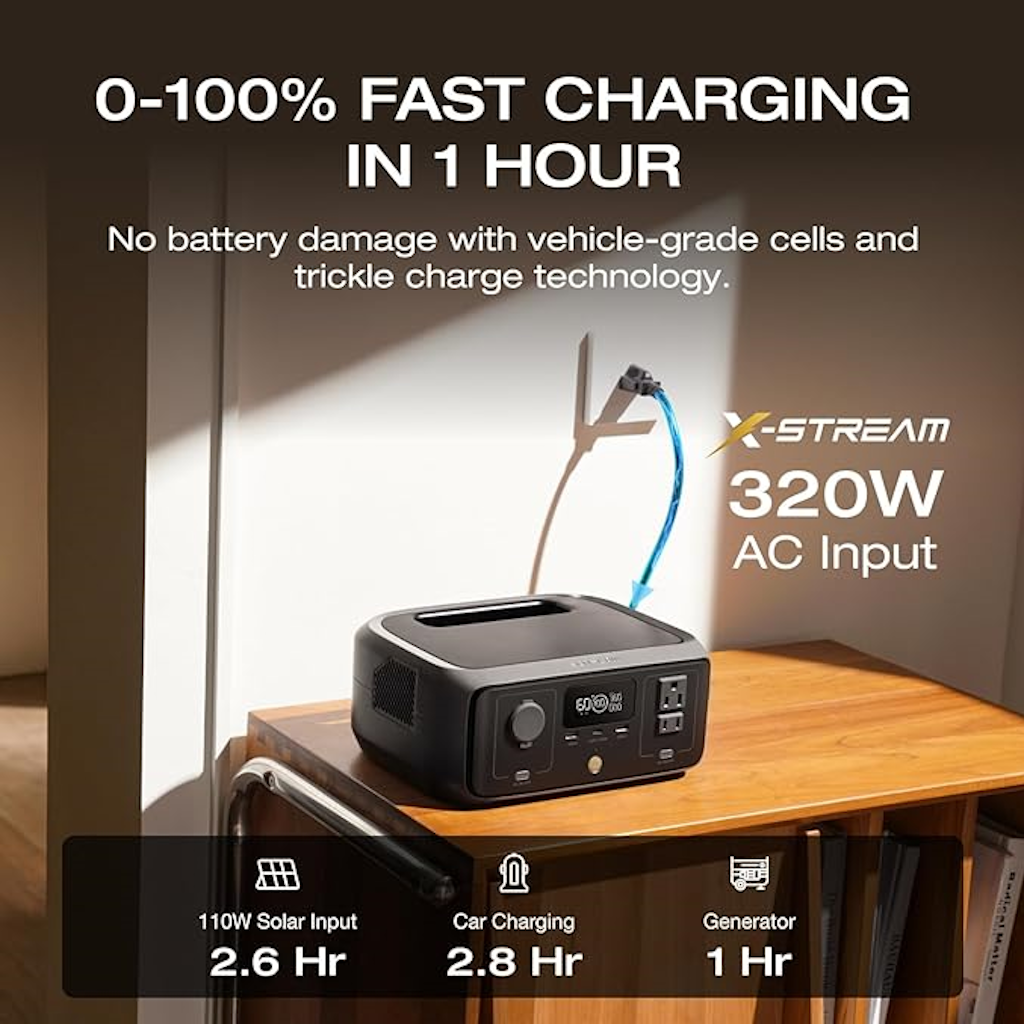 Estación de Energía Portátil EcoFlow RIVER 3 300W Potencia - 245Wh Capacidad_13