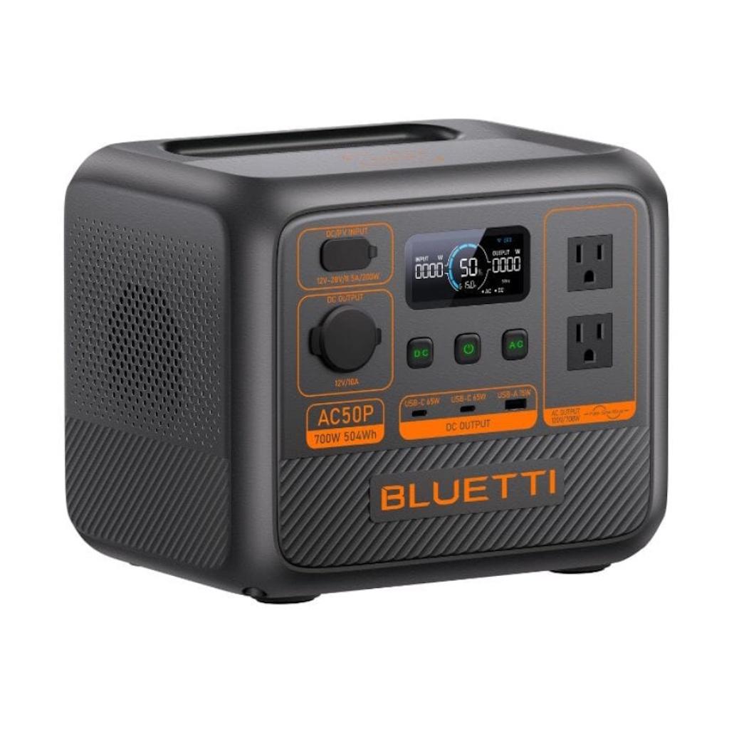 Estación de Energia Portatil Bluetti AC50P 700W Potencia 504W Capacidad_3