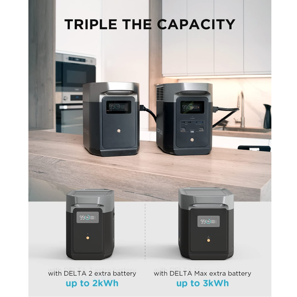 Kit Solar Portátil EcoFlow DELTA 2 1.8 kW + Panel Solar 400 W_6