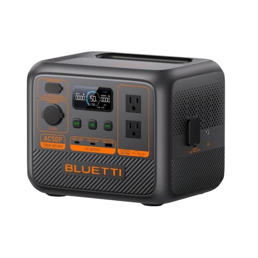 Estación de Energia Portatil Bluetti AC50P 700W Potencia 504W Capacidad_2