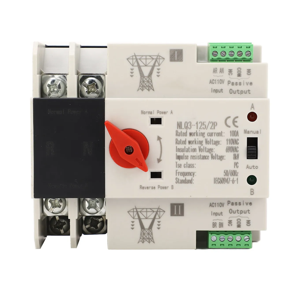 Switch Transferencia Automatica a 110V Para estaciones - Bluetti Oficial Colombia | WattsOn