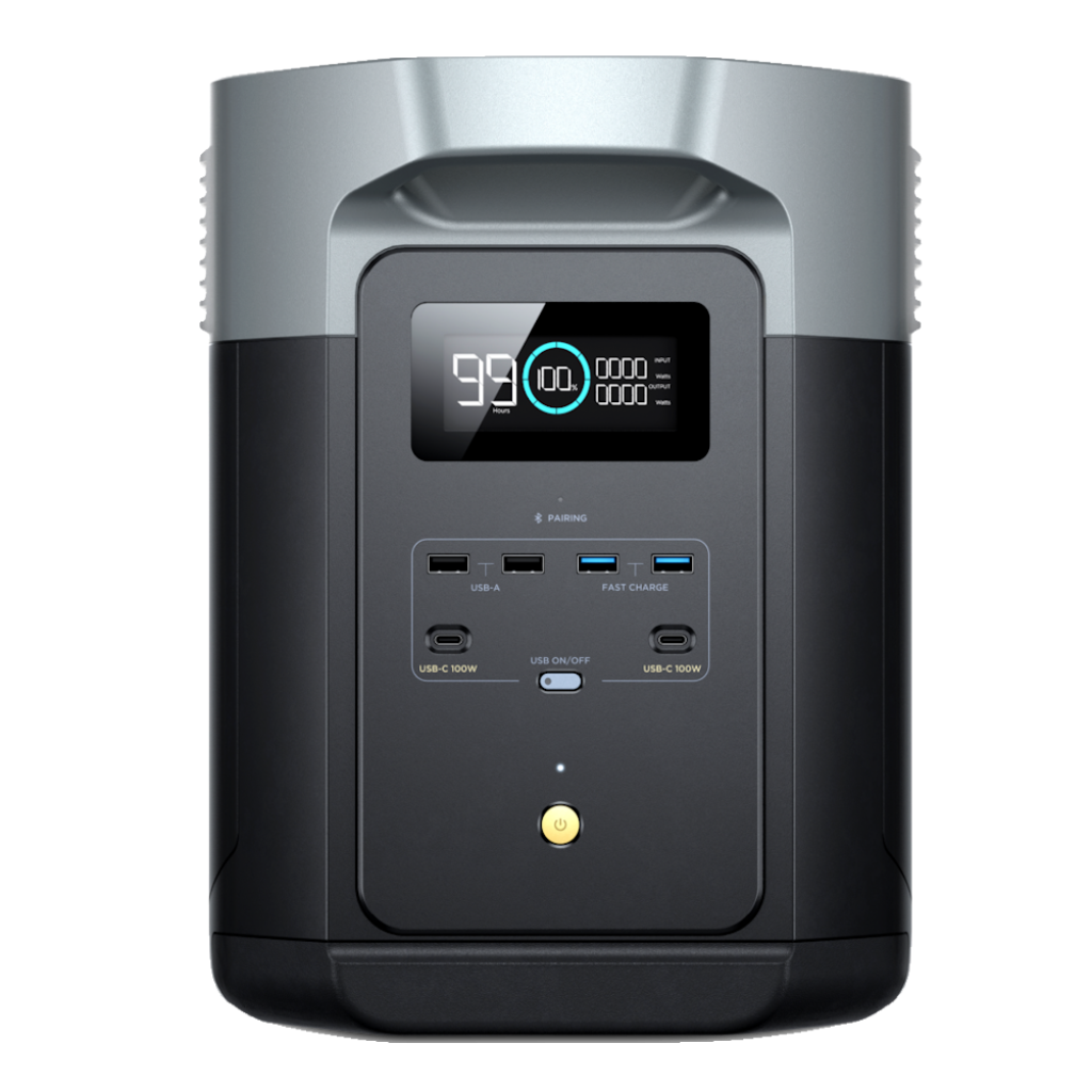 Kit Solar Portátil EcoFlow DELTA 2 MAX 2400W + Panel Solar 400 W_5