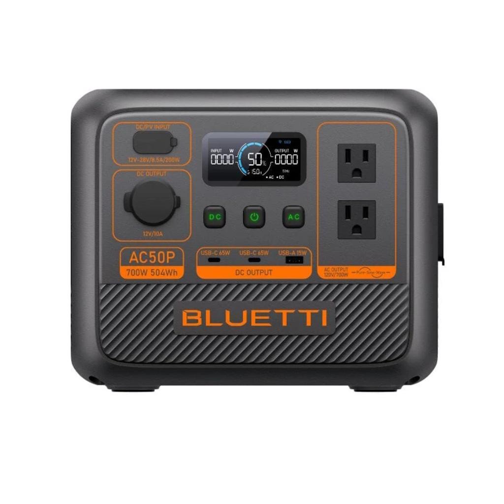 Estación de Energia Portatil Bluetti AC50P 700W Potencia 504W Capacidad_1