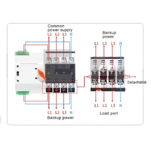 Switch Transferencia Automática a 220V Para Estaciones _3