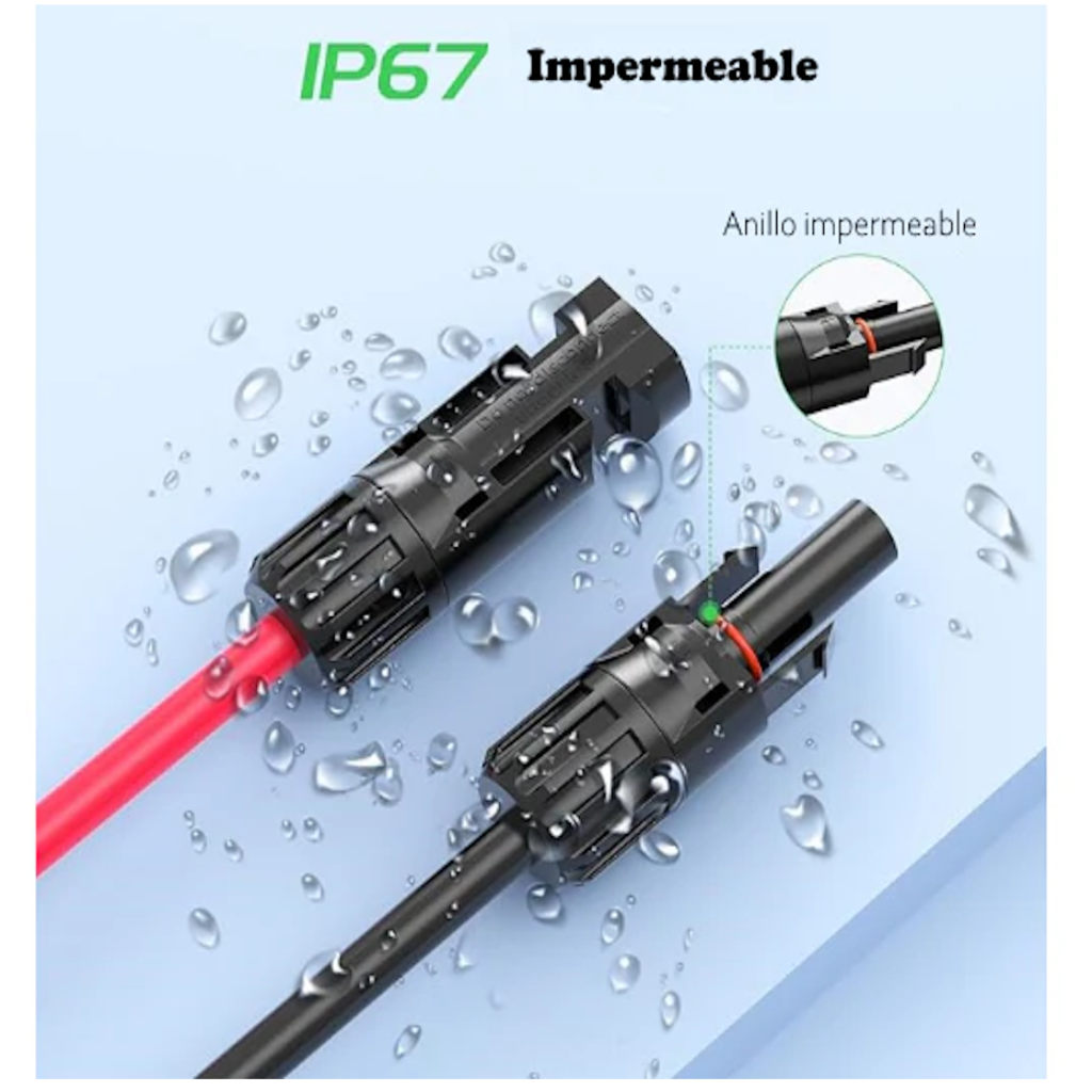 Cable de Conexión Para Panel Solar XT60 EcoFlow 3 mts_8