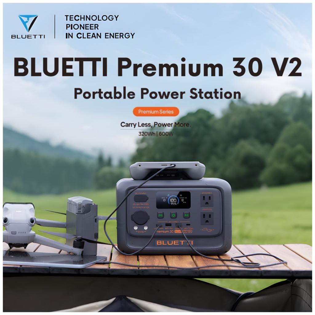 Estación de Energía Portátil Bluetti Premium 30 V2 600W 320Wh_6