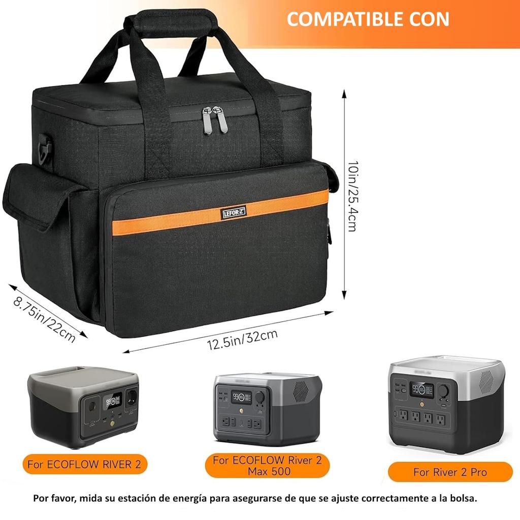 Maleta Flexible Para Estaciones Ecoflow Serie River 2  _5