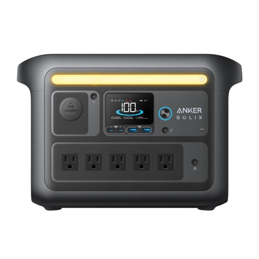 Estación de Energia Portatil Anker Solix C800X 1200W Potencia 768Wh Capacidad_1